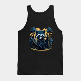 Raccoon Agent Tank Top